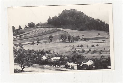 Blansko okr Ústí nad Labem zřícenina Blansko Antikvariát Dana