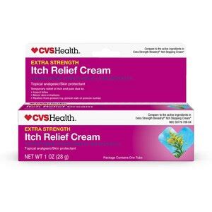 CVS Health Extra Strength Itch Relief Diphenhydramine HCl Cream 1 OZ