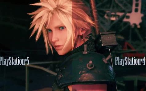 Final Fantasy Vii Remake Intergrade Trailer Compares Ps Ps Visuals