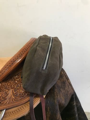 Leather Cantle Bag | Mysite