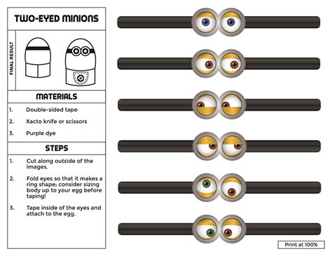 Minion Printable Cutouts Web The Despicable Me Minion Mouth Printable