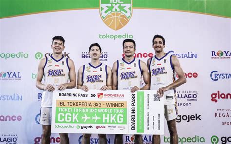 Satria Muda Pertamina Sabet Juara Ibl Tokopedia X Indonesia Tour