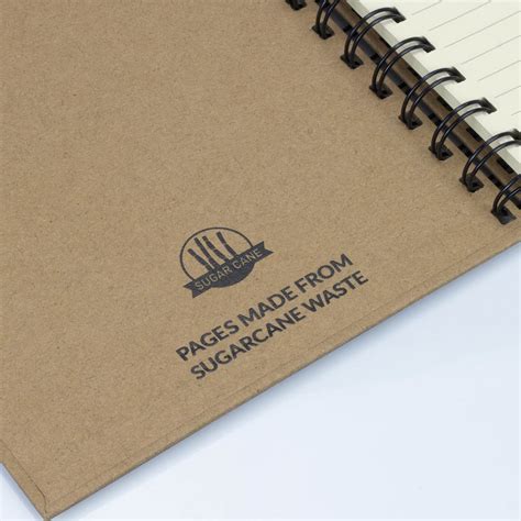 Promotional Sugarcane Paper Spiral Notebooks Promotion Products