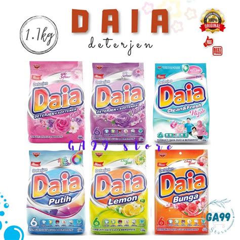 Jual Daia Deterjen Softener 1 7 Kg 850 Gram All Varian Tanpa Hadiah