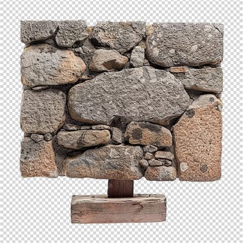 Tabela De Pedra Isolada Em Fundo Transparente Png PSD Premium