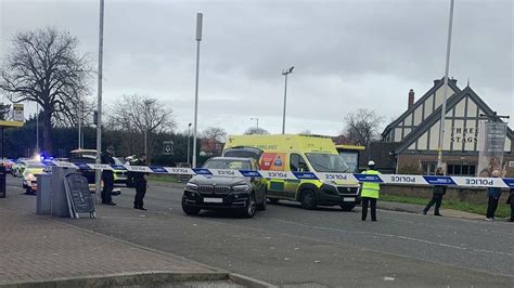 Man Hit By Police Car In Wirral Airlifted To Hospital Bbc News