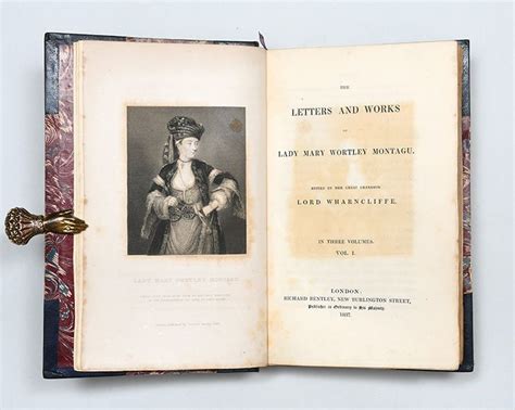 The Letters And Works Edited By Her Great Grandson Lord Wharncliffe