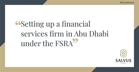 Financial Services Regulatory Authority Fsra Of Abu Dhabi Fsp