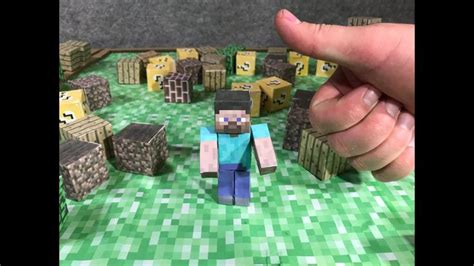 Minecraft Cardboard Game Diy Minecraft Cardboard Diy