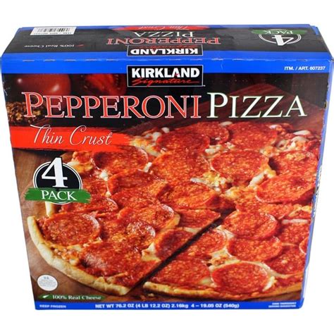 Best Costco Frozen Food Kirkland Thin Crust Pepperoni Pizza 15 Best Frozen Foods From