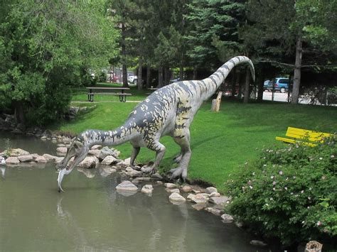 George S Eccles Dinosaur Park In Ogden Is Amazing Utah Dinosaur The