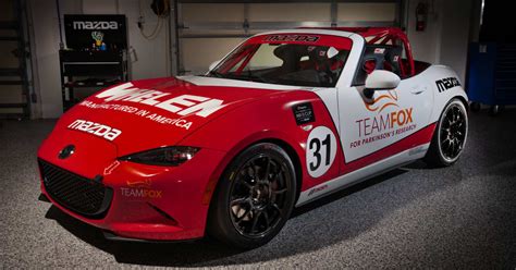 Win The Racing For A Cure Mazda MX 5 Cup Race Car