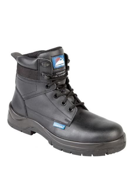 Himalayan Hygrip Composite Black Leather Safety Boot