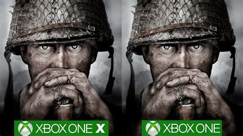 Call Of Duty Ww2 Xbox One X Vs Xbox One Shows Massive Resolution