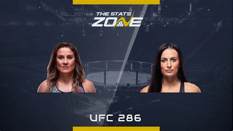 MMA Preview – Jennifer Maia vs Casey O’Neill at UFC 286 - The Stats Zone