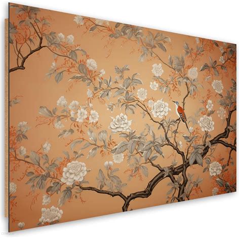 Obraz Deco Panel Ptak Drzewo Chinoiserie X Opinie I