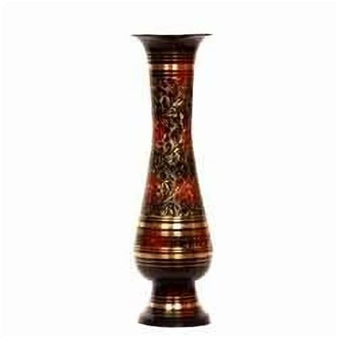 Handicraft Colored Brass Flower Vase Size Medium At 1000 In Chennai