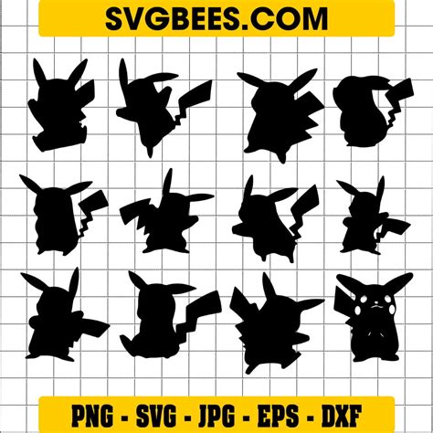 Shop Pikachu Vector Svg At Svgbees | The Best Porn Website