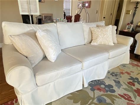 Slipcovers For Pottery Barn Basic Grand Sofa - Replacement Slipcovers