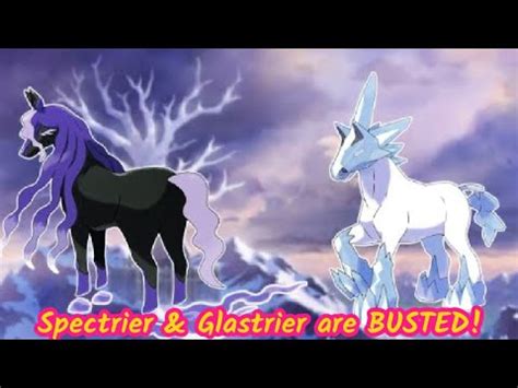 Series 9 Glastrier Spectrier Team VGC 21 Pokemon Sword Shield