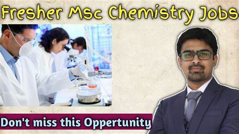 Msc Organic Chemistry Fresher Jobs Fresher Msc Organic Chemistry Jobs