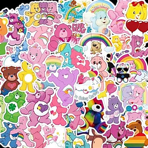 Care Bear Stickers Etsy