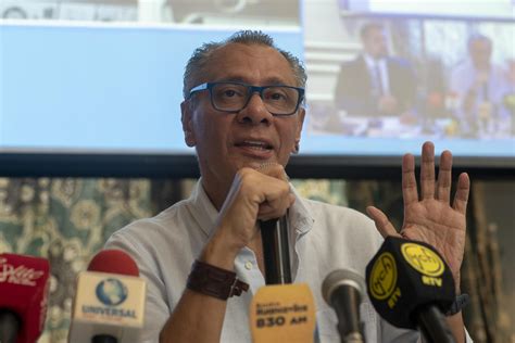 Ecuador condena concesión de asilo de México a Jorge Glas