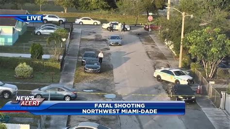 1 Detained Following Deadly Shooting In Nw Miami Dade Neighborhood