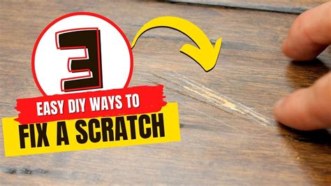how to fix scratch on laminate hardwood floor