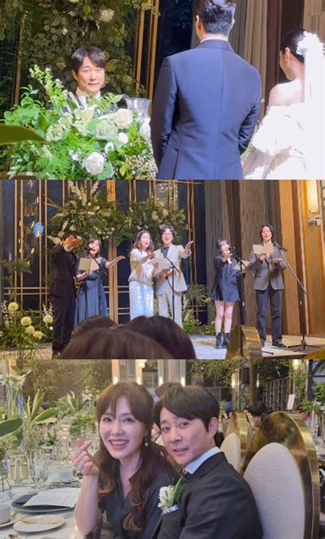 Chosun Online 朝鮮日報 「チョンドゥン＆ミミの結婚式は感動的」 主礼チェ・スジョン＆祝いの歌ハ・ヒラが涙