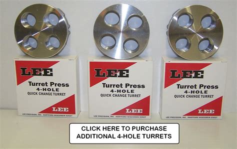 Lee 90928 4 Hole Value Turret Press Kit With Auto Index