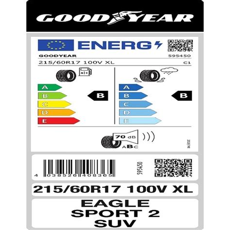 Goodyear 215 60 R17 100V Eagle Sport 2 Xl Suv Yaz Lastiği Fiyatı