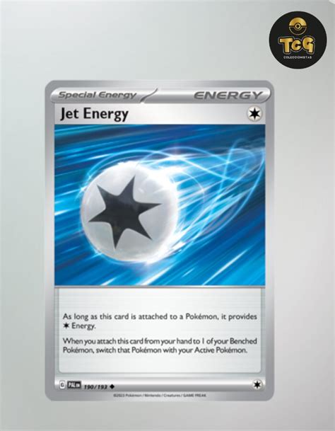 Jet Energy Paldea Evovled Tcg Coleccionistas