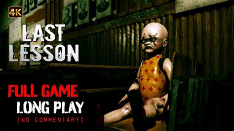 Last Lesson Full Game Longplay Walkthrough 4k No Commentary Youtube