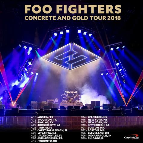 Foo Fighters Announce 2018 Concrete & Gold Tour Dates - mxdwn Music