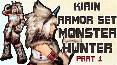 MONSTER HUNTER KIRIN Armor Tutorial DIY: Wig styling, Horn, Hoop [ENG SUB] - YouTube