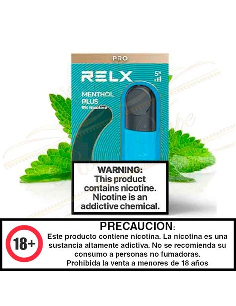 Relx Pod Pro Menthol Plus Nicotina