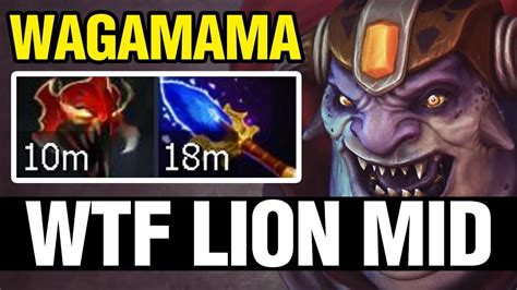 WTF LION MID Wagamama Dota 2 YouTube