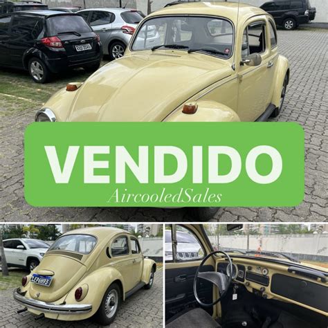 Fusca Standard Placa Preta Vendido Aircooledsales