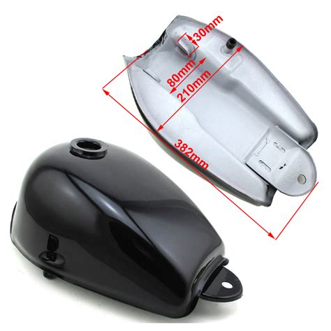 Black Steel Fuel Gas Tank For Z50 Z50A Z50J Z50R Honda Monkey Bike Mini