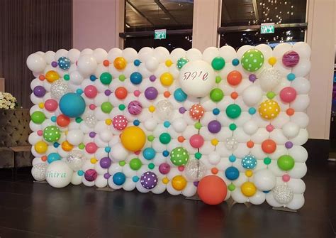 Как закрепить шарики на стене для фотозоны - 97 фото