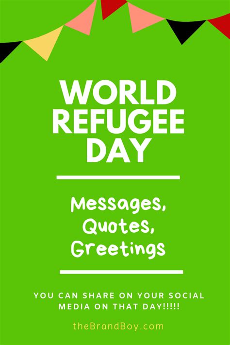 World Refugee Day 150 Wishes Quotes Messages Captions Greetings