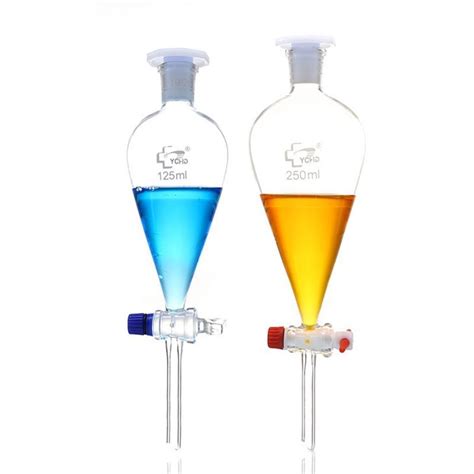 Pear Shaped Glass Funnel Separatory For Laboratory Suppliers China