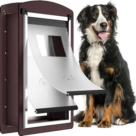 Doggie Door Mestyl Dog Door For Wall, Pet Door, With Telescoping Tunnel