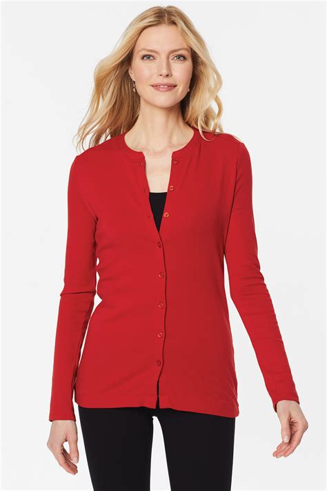 Port Authority Womens Concept Stretch Button Front Cardigan Product