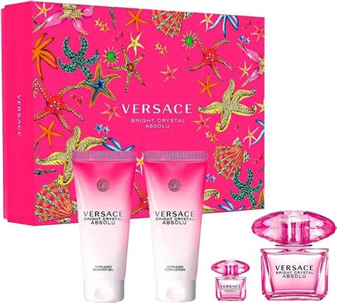 Versace Bright Crystal Absolu Set Edp Ml Edp Ml Bl Ml Sg