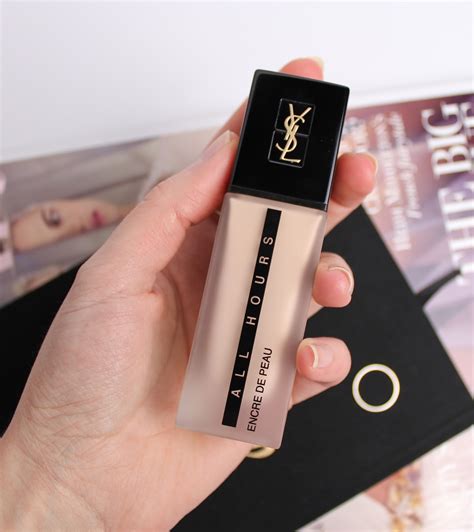 Review YSL All Hours Foundation BlonDee S Beauty