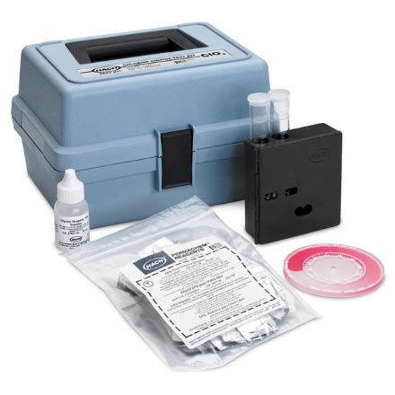 Hach Free And Total Chlorine Test Kit Model Cn