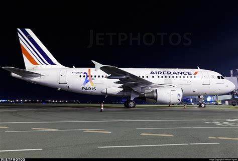 F GRXM Airbus A319 112 Air France William Vignes JetPhotos