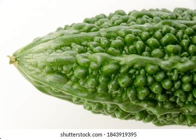 Fresh Goya Bitter Gourd On White Stock Photo Shutterstock